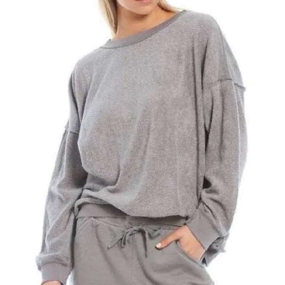 Free People Oversized Crewneck